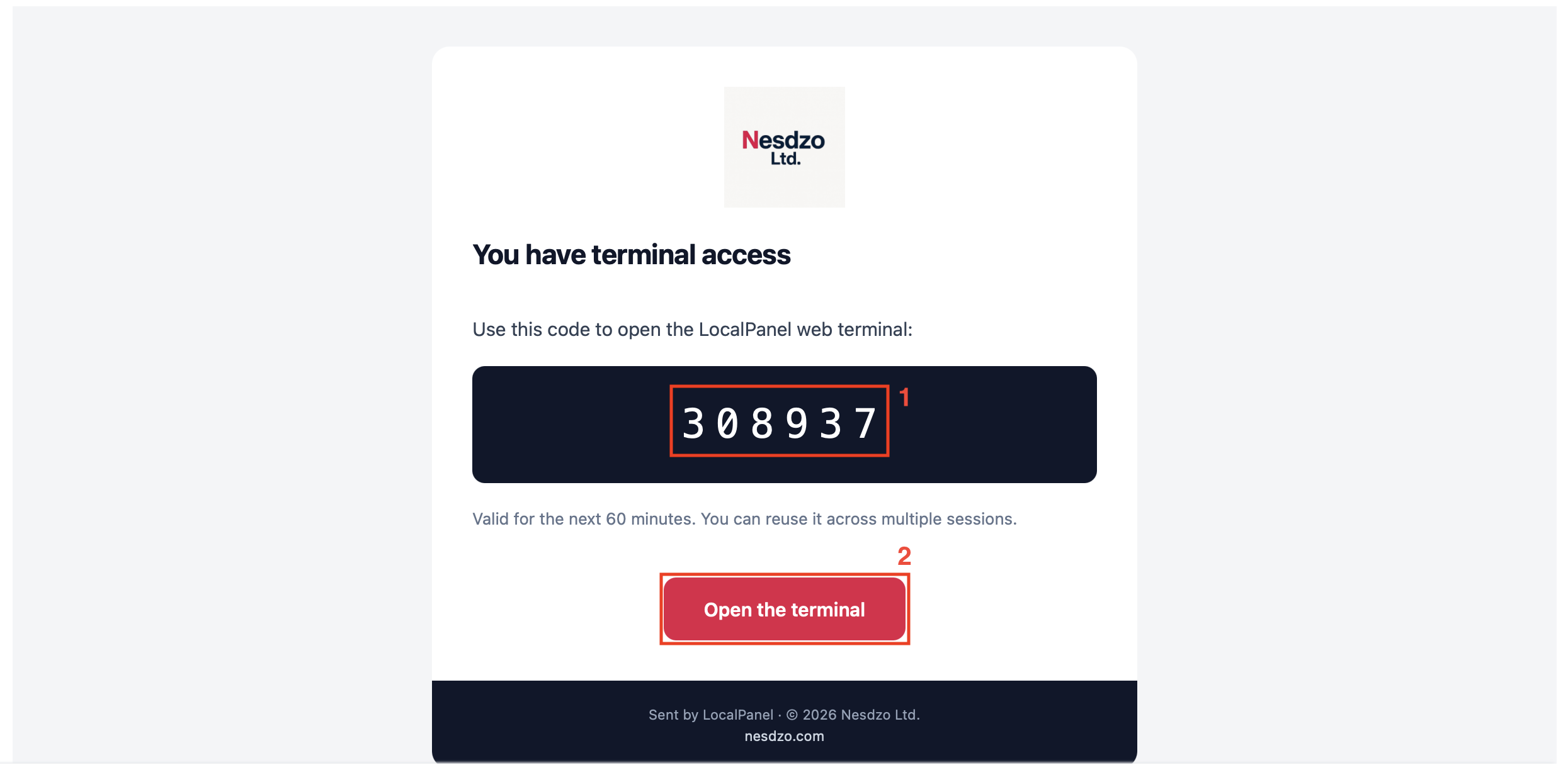 Safe Share 10 - Recipient Email
