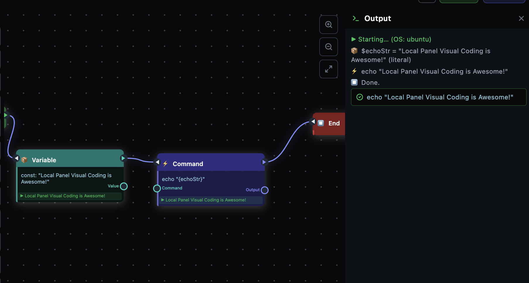 variable node example 4